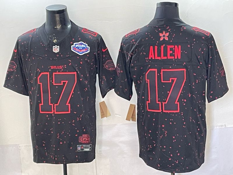 Men 2026 Buffalo Bills #17 Allen Black 4th generations Nike Limited NFL Jersey 03->buffalo bills->NFL Jersey